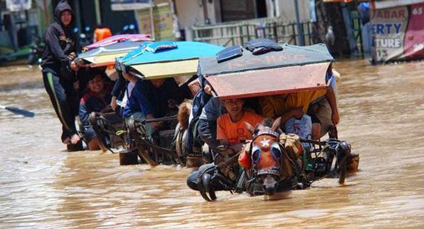 Banjir Bandung Selatan Mulai Surut