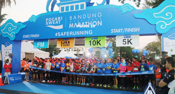 8.000 Pelari Ikuti Bandung West Java Marathon 2018
