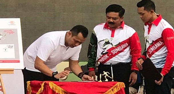 Pos Indonesia & TNI Dukung Pemulihan Lombok