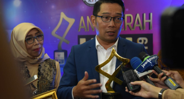 Jabar Raih Penghargaan Pemerintah Daerah Peduli Penyiaran di Anugerah KPI 2019