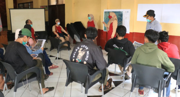 Tingkatkan SDM, PKM PWK Unisba Lakukan Pelatihan Penataan Ruang Desa di Soreang