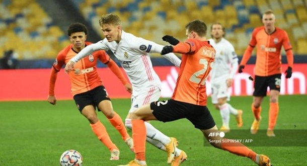 Real Madrid Dipermalukan Skakhtar Donetsk di Kiev