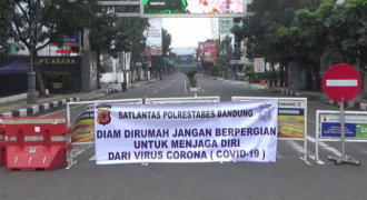 Dishub Kota Bandung: Penutupan Jalan untuk Mencegah Penyebaran Covid-19