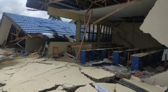 103 Gedung Sekolah di Sulawesi Barat Rusak Akibat Gempa