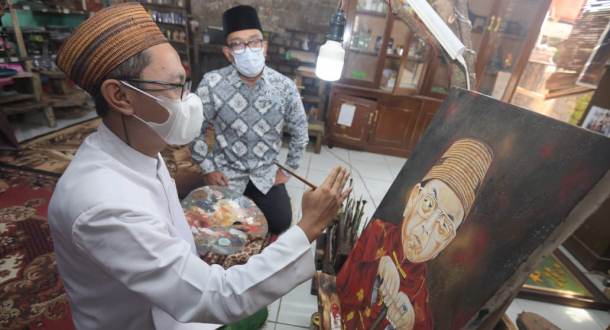 Gubernur Jabar Dorong Seni Kaligrafi di Pondok Pesantren
