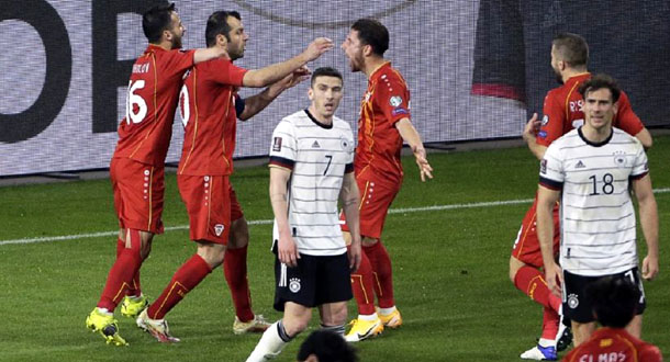 Kejutan Makedonia Utara, Permalukan Jerman di Kualifikasi Piala Dunia