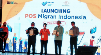 Pos Indonesia Launching Layanan Pos Migran Indonesia