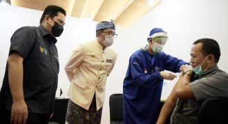 Sentra Vaksinasi Kementerian BUMN Targetkan 5.000 Penyuntikan tiap Hari