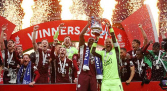 Dramatis, Leicester Catat Sejarah Pertama Kali Juara Piala FA