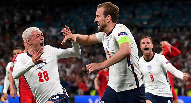 Hajar Denmark, Inggris Ukir Sejarah Pertama Kali Tampil di Final Euro 2020