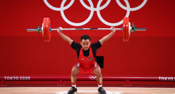 Eko Yuli Raih Perak, Angkat Besi Sumbang 2 Medali Indonesia di Olimpiade Tokyo 2021