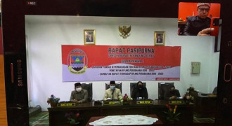 Sempat Dipending, Akhirnya Perubahan RPJMD Kabupaten Bandung Barat Disahkan