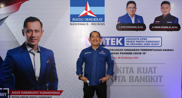 17 Ketua DPC Partai Demokrat di Jabar Solid Dukung Irfan Suryanagara