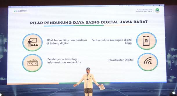 KPID Jabar Nobatkan Gubernur Ridwan Kamil sebagai Digital Champion