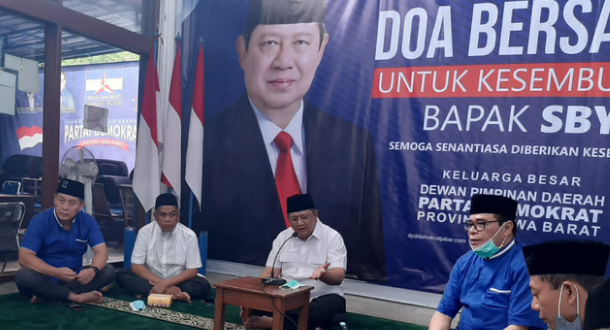DPD Demokrat Jabar Gelar Doa Bersama Untuk Kesembuhan SBY