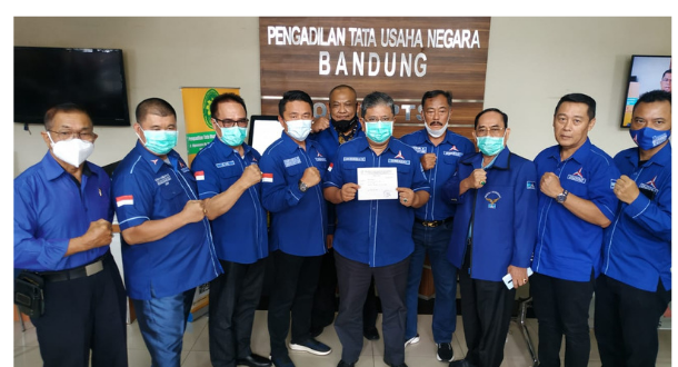 Demokat Jabar Datangi PTUN Bandung, Minta Perlindungan Hukum dan Keadilan Pasca KLB Deli Serdang