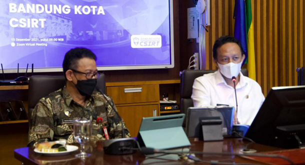 Diskominfo Kota Bandung Launching CSRIT, Siap Kawal Keamanan Siber