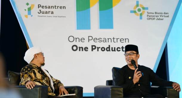 Gubernur Ridwan Kamil Sebut OPOP Jadi Lokomotif Ekonomi Keumatan Jabar