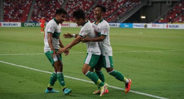 PIALA AFF 2020: Indonesia vs Singapura Imbang 1-1, Tiket Final Ditentukan di Leg 2