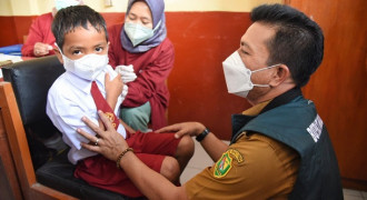 Bupati Bandung Launching Vaksinasi Anak 6-11 Tahun