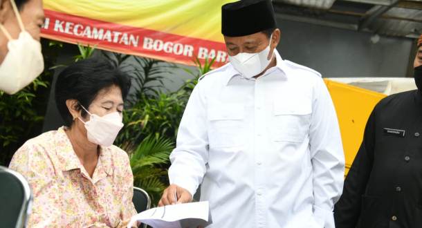 Vaksinasi Booster bagi Lansia di Kota Bogor Dimulai