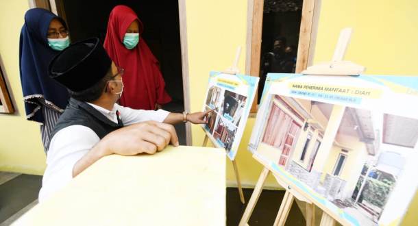 Pemprov Jabar Perbaiki 2.400 Rumah tidak Layah Huni di Garut