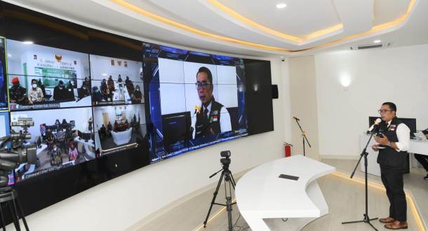Komitmen Jadi Provinsi Digital Terdepan, Pemprov Jabar Luncurkan 6 Command Center