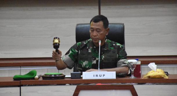 Mayjen TNI Anton Nugroho Pimpin Kegiatan Penutupan Penataran Dosen Seskoad
