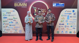 Pos Indonesia Sabet Tiga Penghargaan Anugerah BUMN Award 2022