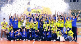 Bandung Bjb Tandamata Juara Proliga 2022, Pemprov Jabar Kucurkan Bonus Rp250 juta