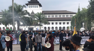 Unjuk Rasa Mahasiswa di Jawa Barat Berjalan Aman, Tertib dan Kondusif