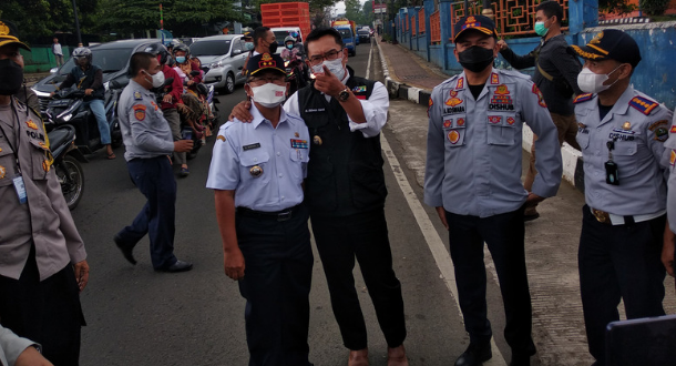Pantau Arus Mudik di Cianjur, Ridwan Kamil:  Prokes Harus Tetap Dijaga