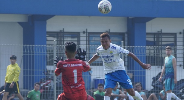 Ganti Uji Tanding dengan Persikabo, Persib Hajar Tim Porprov Kota Bandung 4-0