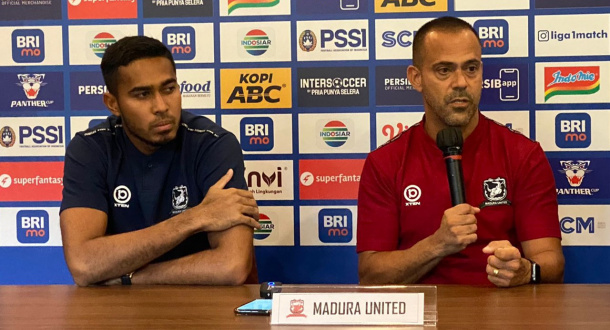 Madura United Bertekad Lanjutkan Tren Kemenangan di Kandang Maung Bandung