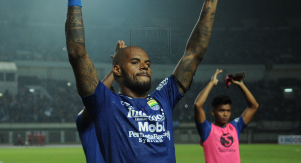 Jamu Madura United, David da Silva Kembali jadi Tumpuan Lini Depan Persib