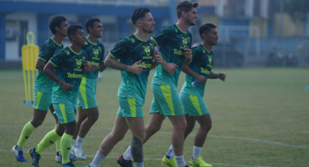 Seusai Raih 3 Poin, Skuat Persib Langsung Gelar Latihan Songsong Laga kontra Arema FC