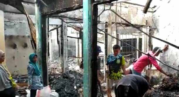 Pasca Kebakaran Pedagang Pasar Banjarsari Ciamis, Sedih, “Pokona Seep, Teu Aya Nu Katulungan”