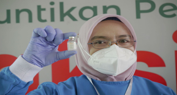 Resmi Diluncurkan, IndoVac Vaksin Covid-19 Halal Buatan PT Bio Farma
