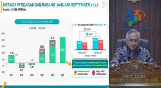 Ekspor Masih Tinggi Dibanding Impor. BPS: 29 Bulan Neraca Dagang Indonesia Tetap Surplus