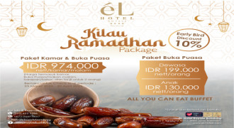 Paket Buka Puasa Kilau Ramadan El Hotel Royale Bandung