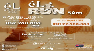 El Hotel Bandung Segera Gelar El Run 2023 