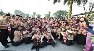 Pramuka Jabar Ikut Wakili Indonesia di Korsel