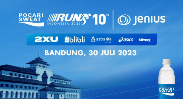 11.875 Pelari Ikuti Pocari Sweat Run 2023 Bandung