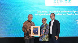 bank bjb Raih Penghargaan Best BUMD Award 2024