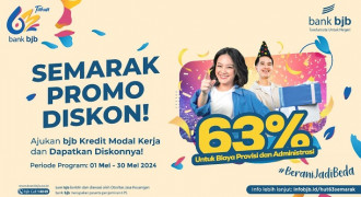 bank bjb Hadirkan Program Semarak Promo Diskon 63%