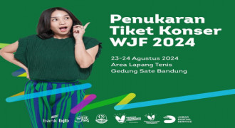 Cara Penukaran Tiket Konser Musik WJF 2024