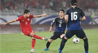 Dilibas Jepang 4-0, Indonesia Huni Dasar Klasemen