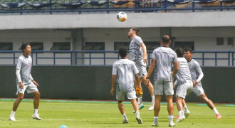 Bersiap lawan Zhejiang, Persib Mulai Gelar Latihan