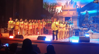 34 Sanggar Musik Bambu Meriahkan Festival Sada Awi