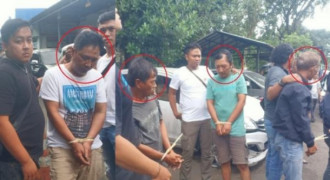 Polisi Ciduk 4 Penculik IRT di Rumah Kontrakan   